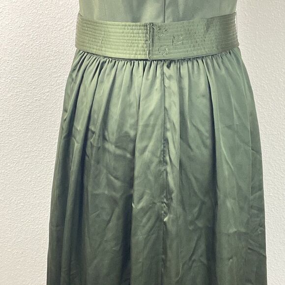 WIHTE BY VERÁ WANG GREEN WOMEN DRESS PLUS SIZE 14 - Picture 8 of 14